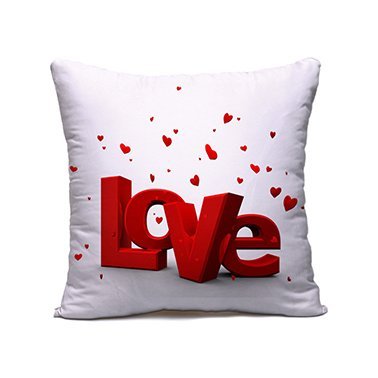 الطباعة على خددية مربع كبير ابيض